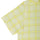 Pastel Yellow Checks Pure Linen Half Sleeve Shirt