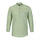 Pista Green Cotton Linen Rolled-up Sleeve Short Kurta