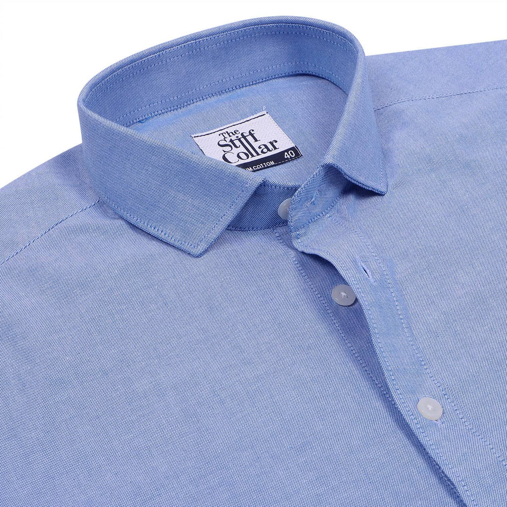 American Blue Oxford Regular Fit Cotton Shirt