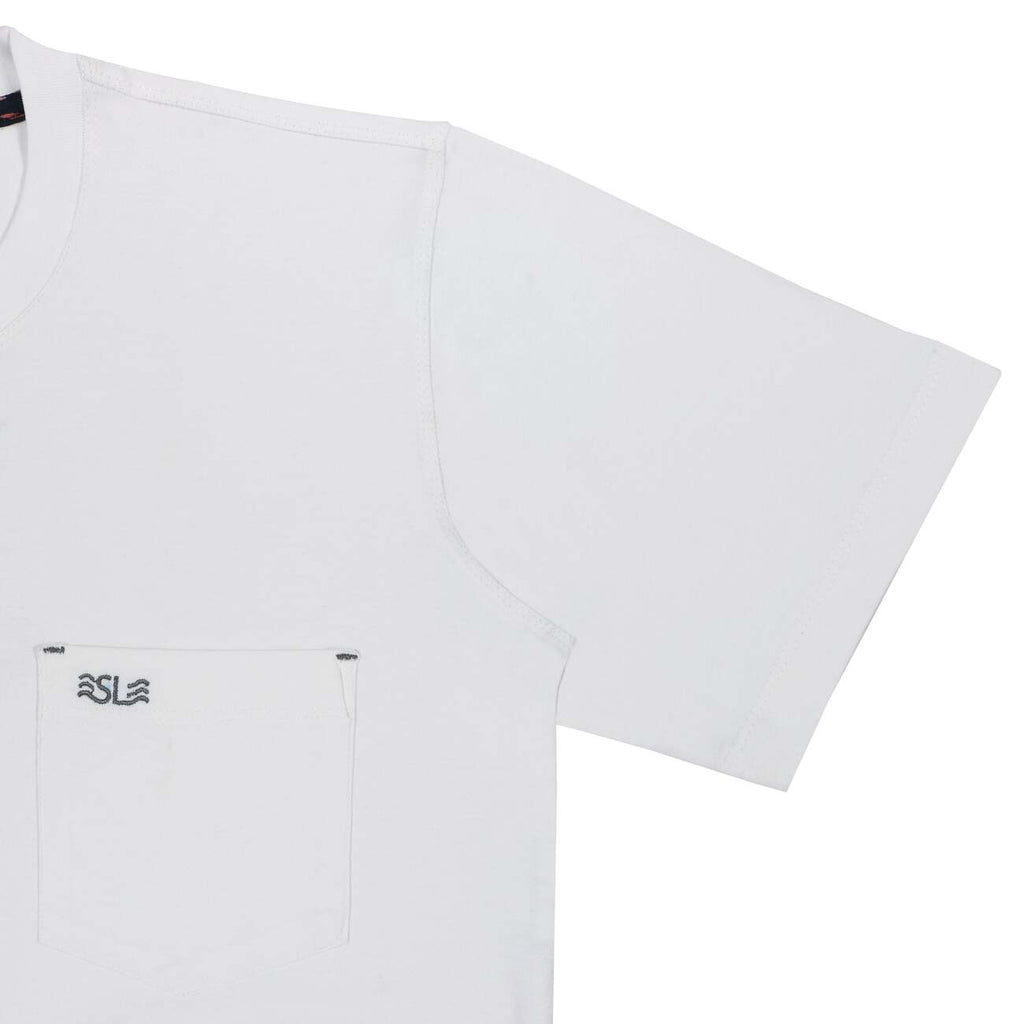 Optical White Round Neck Premium Cotton T-shirt