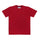 Bright Red Round Neck Cotton Tee