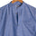 Sea Breeze Blue Cotton Rolled-up Sleeve Short Kurta