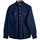 Navy Twill Enzyme Washed Texas Shirt