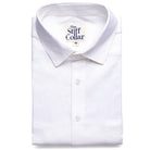 White Cotton Linen Regular Fit Shirt