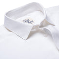 Snow White Cotton Linen Regular Fit Shirt
