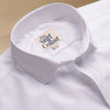 White Oxford Half Sleeves Cotton Shirt