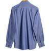 Deep Blue Chambray Regular Fit Cotton Shirt