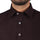 Solid Maroon Melange Cotton Casual Shirt