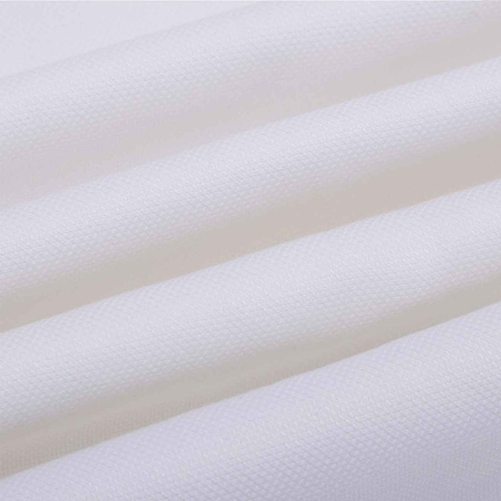 White Matte Dobby Half Sleeve Cotton Shirt