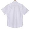 Natural White Pure Linen Half Sleeve Shirt