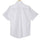 White Matte Dobby Half Sleeve Cotton Shirt