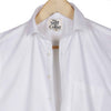 White Matte Dobby Half Sleeve Cotton Shirt
