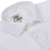 White Matte Dobby Half Sleeve Cotton Shirt
