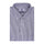 Navy Candy Stripe Button Down Cotton Shirt