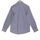 Grey Pencil Stripes Regular Fit Cotton Shirt