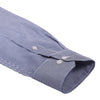 Grey Pencil Stripes Regular Fit Cotton Shirt