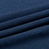 Premium Metallic Blue Melange Casual Mandarin Collar Shirt