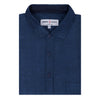 Premium Metallic Blue Mélange Casual Shirt