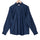 Premium Metallic Blue Mélange Casual Shirt