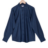 Premium Metallic Blue Mélange Casual Shirt
