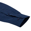 Premium Metallic Blue Mélange Casual Shirt