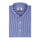 Monti Ultramarine Blue Gingham Checks Half Sleeve Shirt