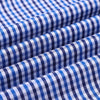Monti Ultramarine Blue Gingham Checks Half Sleeve Shirt
