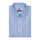Azure Blue Candy Stripe Cotton Shirt