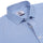 Azure Blue Candy Stripe Cotton Shirt
