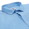 Blue Tattersall Checks Plus Size Cotton Shirt
