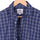 Navy Blue Half Sleeve Checks Regular Fit Shirt