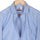 Azure Blue Candy Stripe Cotton Shirt