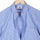 Azure Blue Gingham Half Sleeve Cotton Shirt