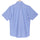 Azure Blue Gingham Half Sleeve Cotton Shirt