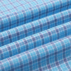 Blue Tattersall Checks Plus Size Cotton Shirt