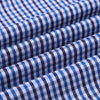 Monti Ultramarine Blue Button-Down Gingham Checks Shirt
