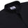 Coal Black Mandarin Collar Cotton Shirt