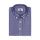 Luthai Navy Blue Button-Down Gingham Checks 2 Ply Giza Cotton Shirt