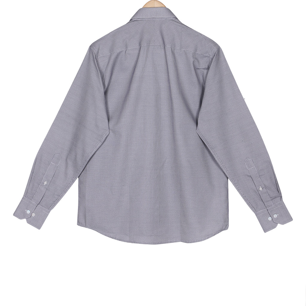 Silver Grey Dobby Non Iron Shirt