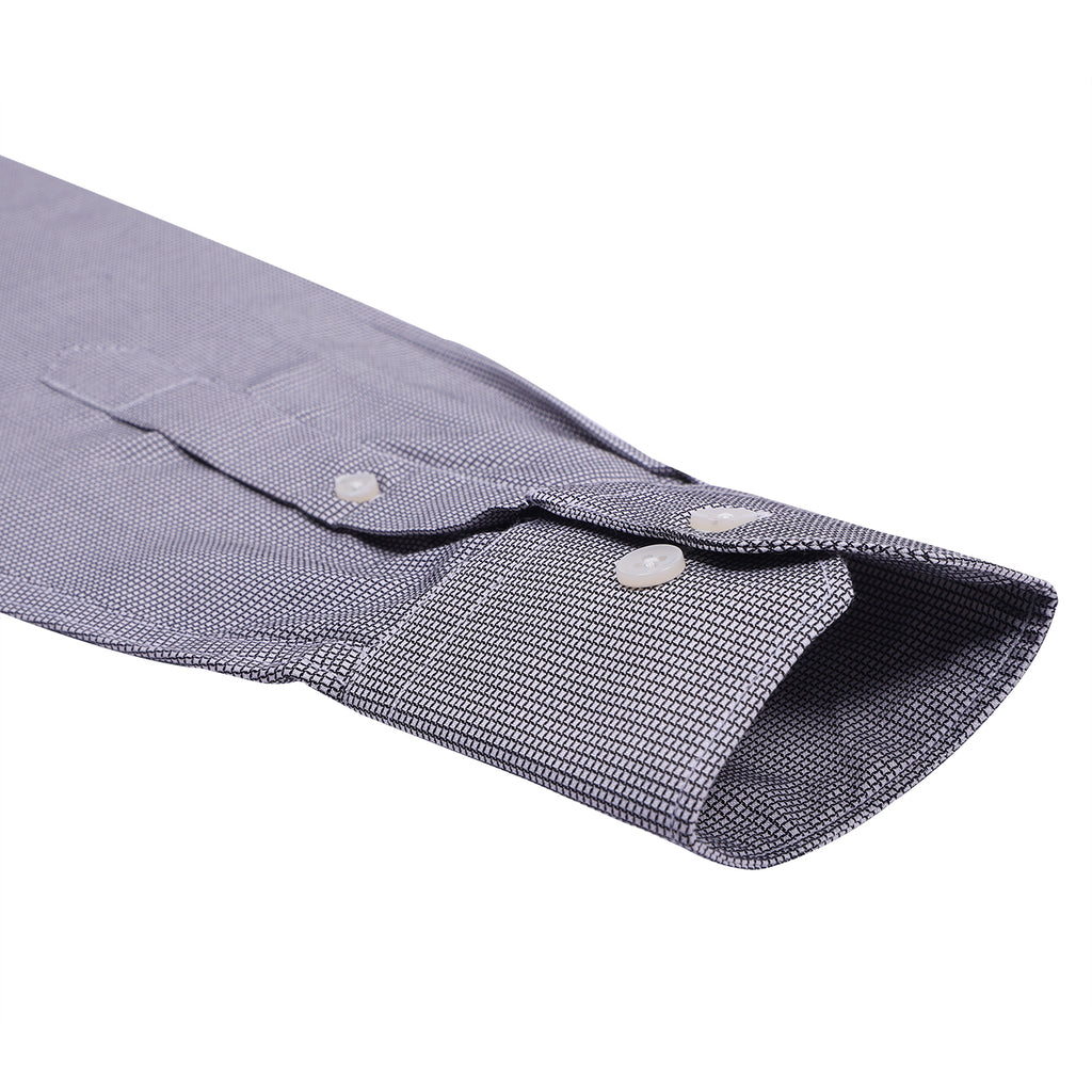 Silver Grey Dobby Non Iron Shirt