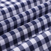 Luthai Navy Blue Button-Down Gingham Checks 2 Ply Giza Cotton Shirt