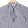 Carbon Black Candy Stripes Half Sleeve Cotton Shirt