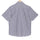 Carbon Black Candy Stripes Half Sleeve Cotton Shirt