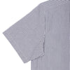 Carbon Black Candy Stripes Half Sleeve Cotton Shirt