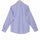 Luthai Splash Blue Houndstooth Grid Checks Button Down 2 Ply Giza Cotton Shirt
