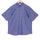 Cairo Blue Pure Linen Half Sleeve Shirt