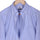 Luthai Oriental Blue Outlined Checks Button Down 2 Ply Giza Cotton Shirt