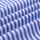 Luthai Imperial Blue Bengal Stripes Half Sleeve 2 Ply Giza Cotton Shirt