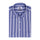 Aegean Blue Downing Stripes Half Sleeves Non Iron Shirt