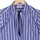 Aegean Blue Downing Stripes Half Sleeves Non Iron Shirt